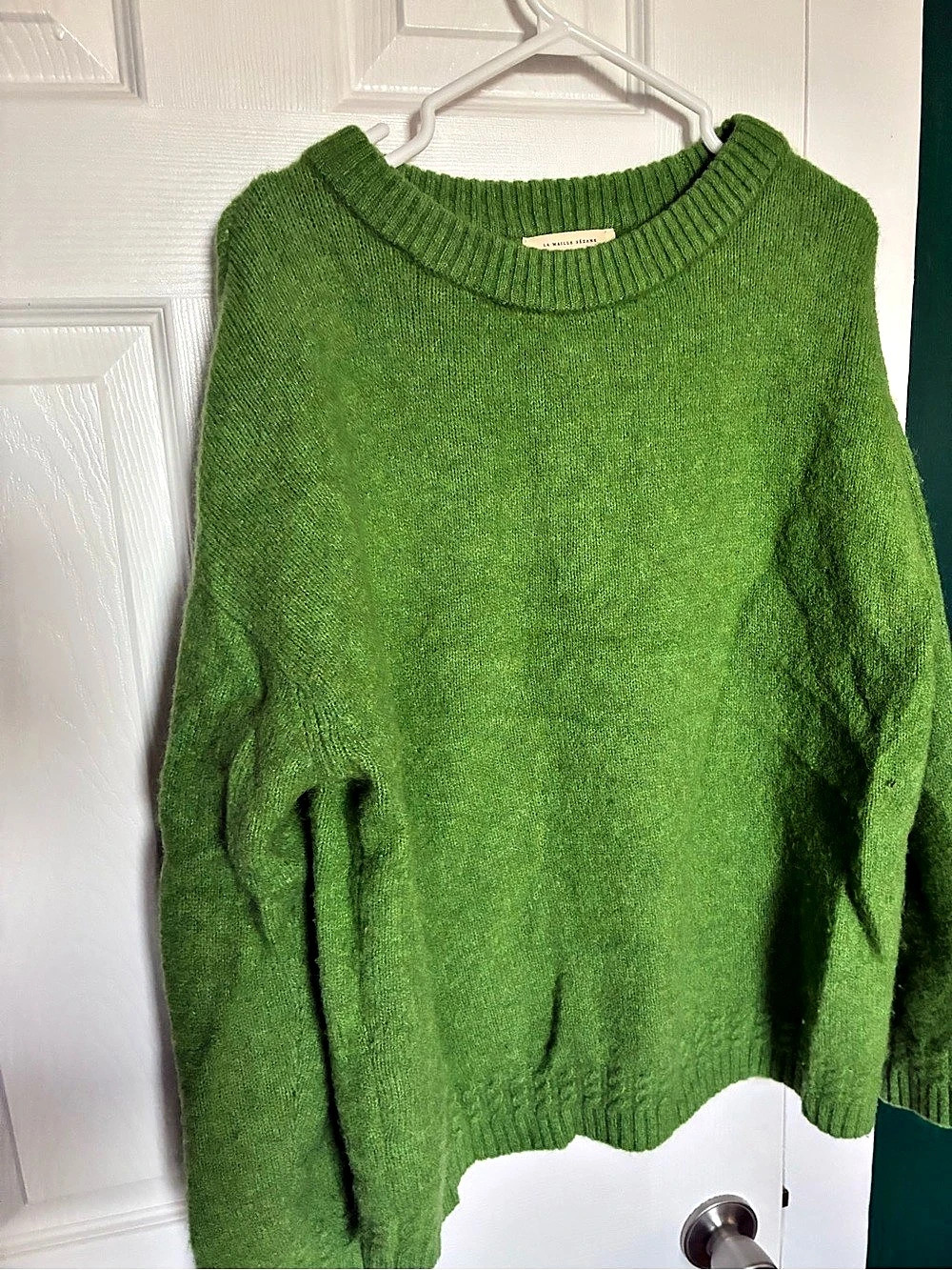 Sézane Green Amiel Jumper - Picture 2 of 6
